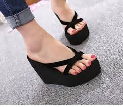 High Heel Slippers